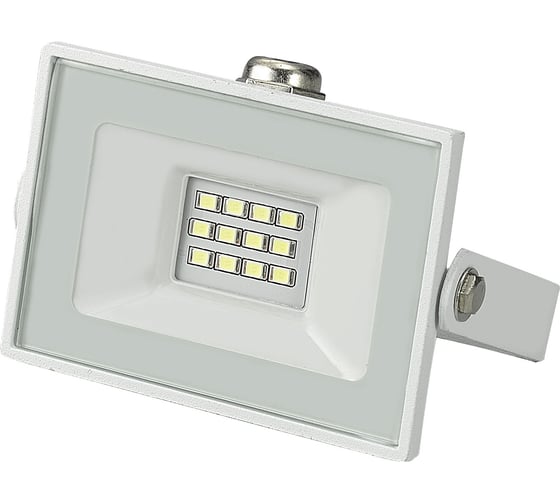 Изображение товара Светодиодный прожектор General Lighting Systems 10Вт 860Лм 6500К Холодный белый свет IP65 Белый GTAB-10BT-IP65-6500-W 403124