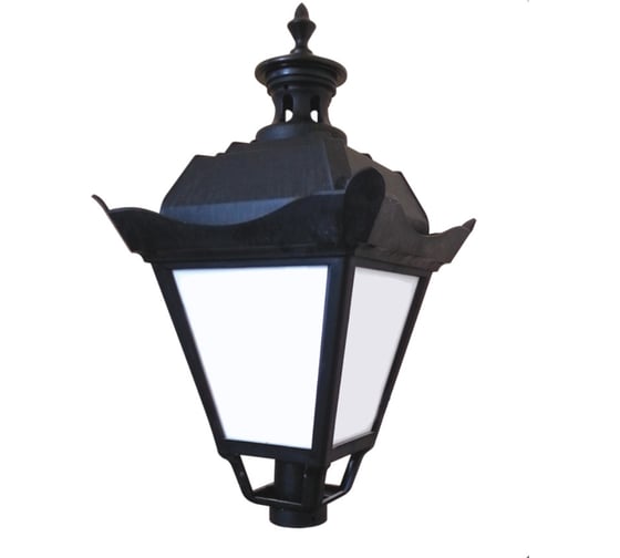 Изображение товара Светильник ЭЛЕТЕХ Онегин НТУ 06-150-03 опал ПММА IP44, корпус черный ф60 ИУ 1030480136