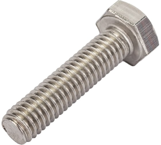 Изображение товара Болт ЦКИ DIN933 М6х25 нерж. A2 50 шт. 43114