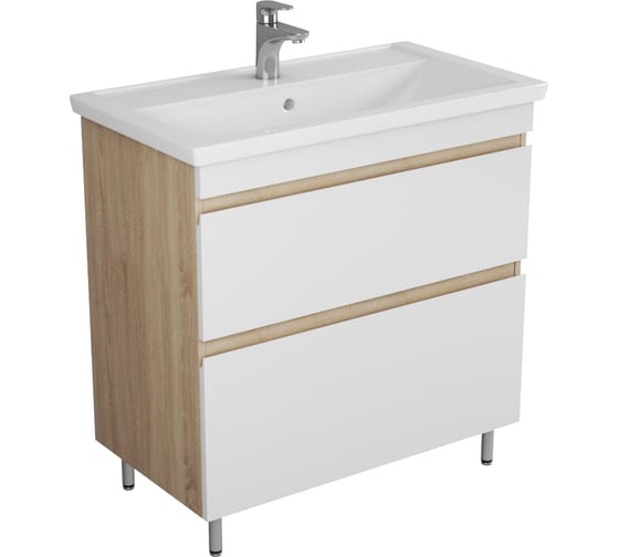 Изображение товара Тумба UNCORIA Uncoria Арно под умывальник Фостер 80 см, дуб сонома 58003