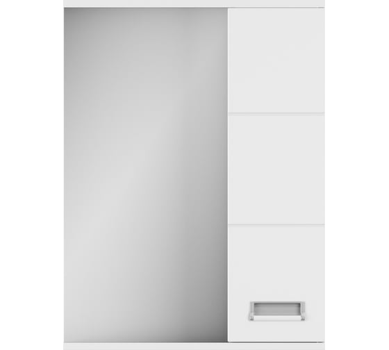 Изображение товара Зеркало Uncoria Рейн 55 см белое без эл 65536