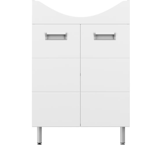 Изображение товара Тумба Uncoria Рейн под умывальник Уют 55 см белая  55515