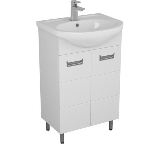 Изображение товара Тумба Uncoria Рейн под умывальник Уют 50 см белая  55017