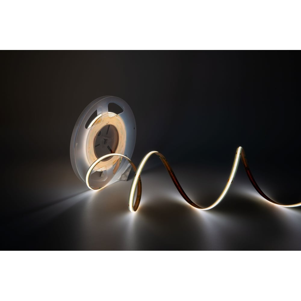 Изображение товара Светодиодная лента FIBERLI 480S5-30 5Вт/м теплый белый 24V IP20 5м