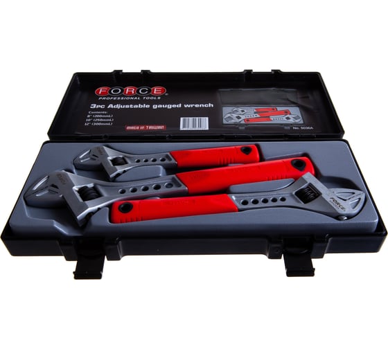 Изображение товара Набор разводных ключей FORCE 5036A