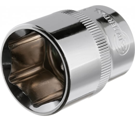 Изображение товара Головка шестигранная (23 мм; 1/2"; Cr-V) INTERTOOL ET-0023