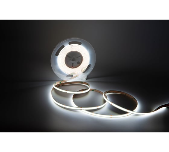 Изображение товара Светодиодная лента FIBERLI 480S-50, 9,6Вт/м, 950Лм/м, 5000К, 24V DC, IP20, 5м 12840203