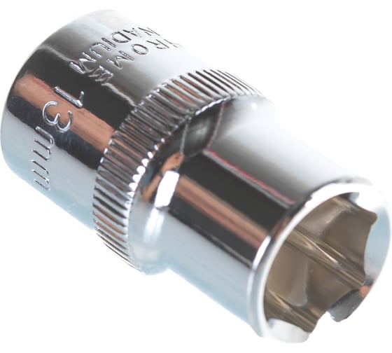 Изображение товара Головка шестигранная (13 мм; 1/2"; Cr-V) INTERTOOL ET-0013