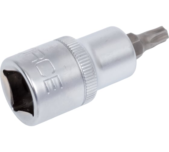 Изображение товара Головка-бита TORX с отверстием (T30; 1/2"; L-55 мм) ROCKFORCE RF-34705530(46860)