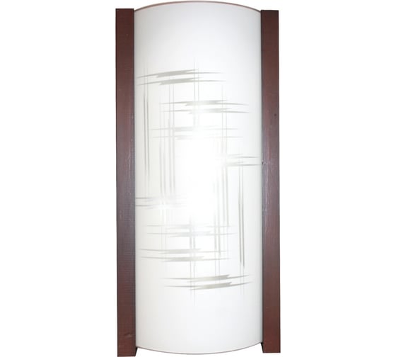 Изображение товара Светильник ЭЛЕТЕХ Карелия, 370х180х66, НББ, 01-2х60-504, Элегант, ИУ, матовый/венге 1005206028