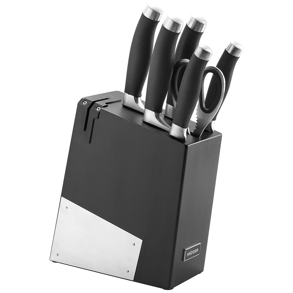 Набор кухонных ножей NADOBA набор по уходу за комнатными растениями цельнометаллический 3 предмета luxe palisad 62909
