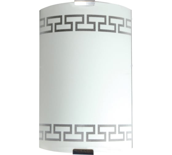 Изображение товара Светильник ЭЛЕТЕХ Этруска, 150х220 мм, НББ 21-60 М21, матовый белый, штамп, металлик, 1005205657