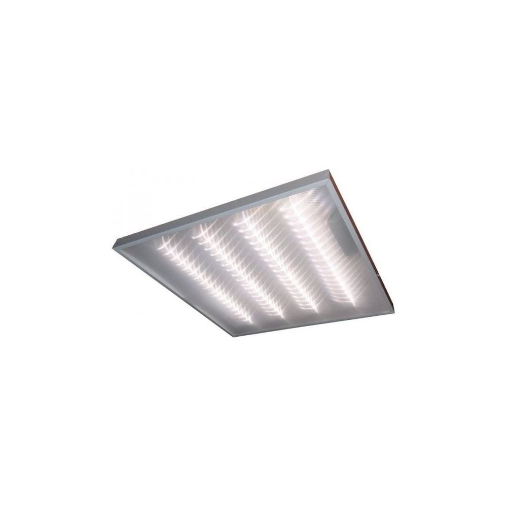 фото Светодиодный светильник eslight lg-34-4000-колотый лед-бап 586х586х40мм 4400лм es0303443em