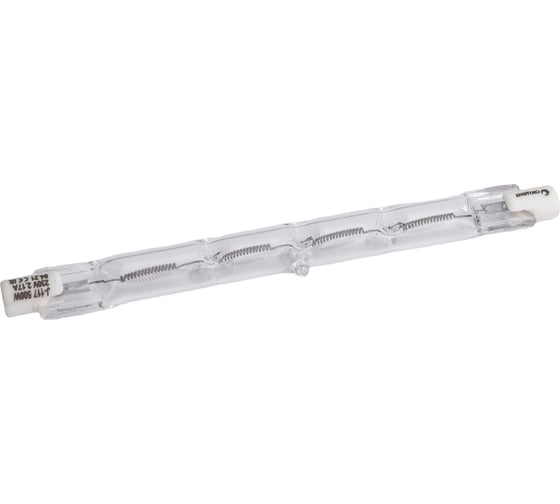 Изображение товара Галогенная лампа АКЦЕНТ J117, 230В, 500W, R7s, линейная, 117мм 4606400204428