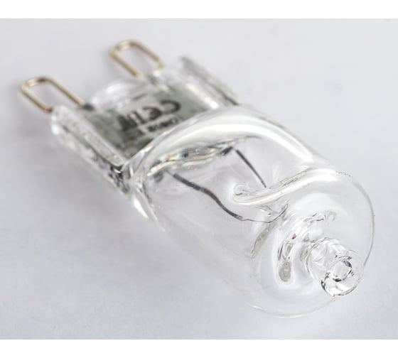 Изображение товара Галогенная лампа АКЦЕНТ JCD, 230В, 40W, G9, CL, капсульная, прозрачная 4606400204282