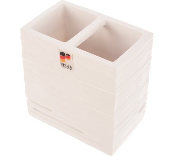 Изображение товара Стаканчик для зубной щетки RIDDER Brick белый 22150201