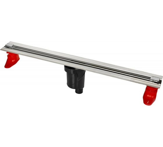 Изображение товара Напольный желоб водосток BERGES SUPER Slim 700 S-сифон, D50/105, H30/80, 48l/m 090053