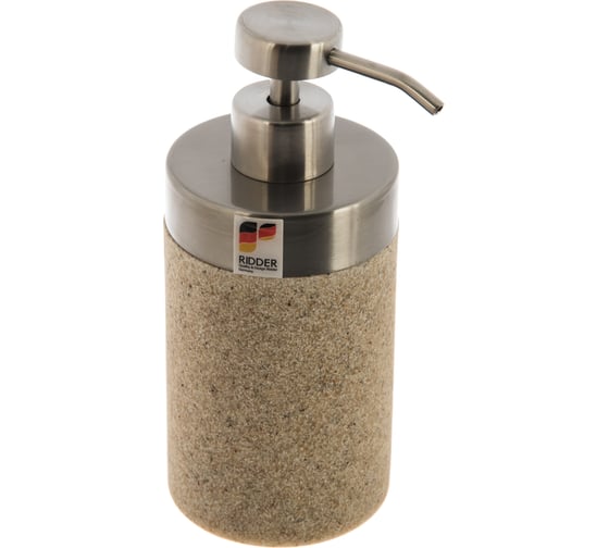 Изображение товара Дозатор для жидкого мыла RIDDER Stone бежевый 22010511