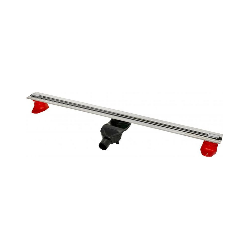 Напольный желоб водосток BERGES SUPER Slim 1000 S-сифон, D50, H60, боковой выпуск, 42l/m 091155