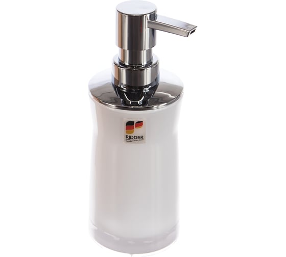 Изображение товара Дозатор для жидкого мыла RIDDER Disco белый 2103501