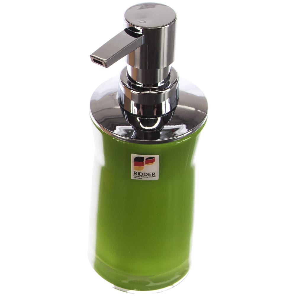 фото Дозатор для жидкого мыла ridder disco зеленый 2103505