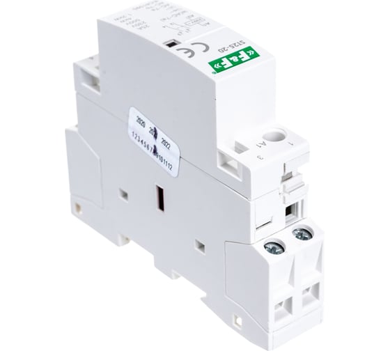 Изображение товара Модульный контактор F&F с индикатором включения, ST-25-20 EA13.001.001