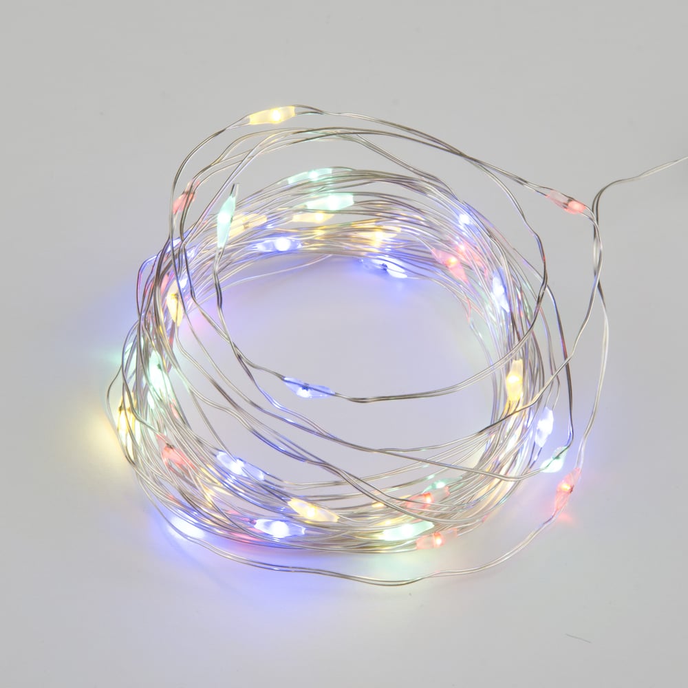 Изображение товара Гирлянда Uniel ULD-S0500-050/SCB/2AA MULTI IP20 DEW