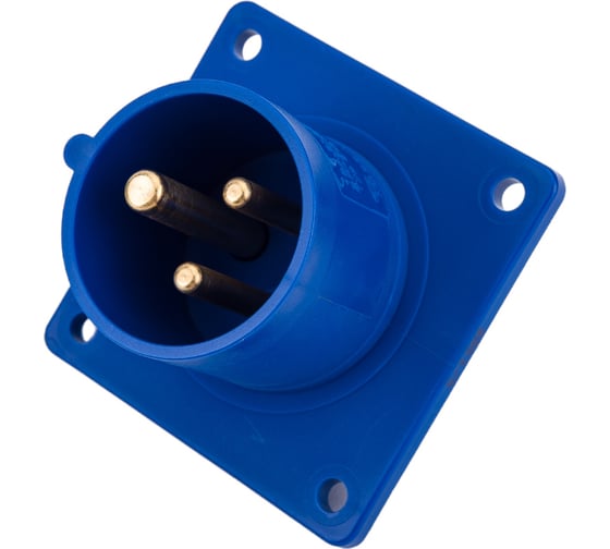 Изображение товара Встраиваемая вилка PCE 16А 230V 1P+N+E IP44 613-6