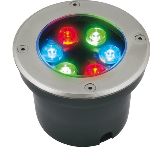 Изображение товара Светодиодный уличный светильник Uniel ULU-B11A-6W/RGB IP67 GREY UL-00006821