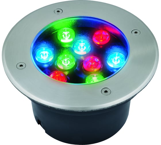 Изображение товара Светодиодный уличный светильник Uniel ULU-B12A-9W/RGB IP67 GREY UL-00006824