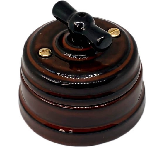 Изображение товара Выключатель МЕЗОНИНЪ проходной 2 положения, цвет - Петровский гранит GE70404-46