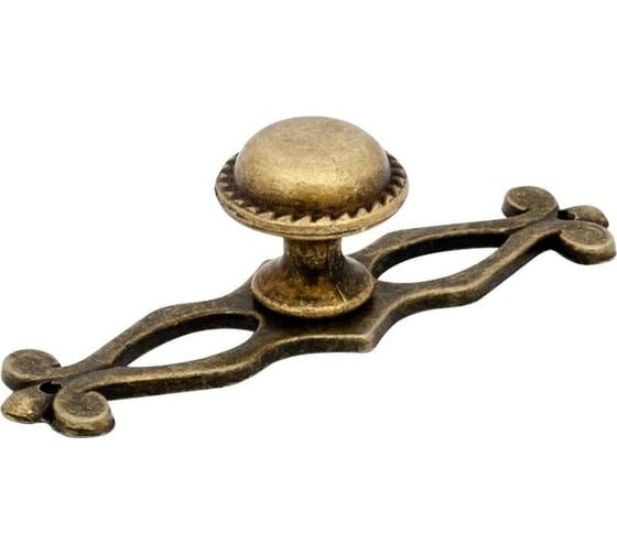 Изображение товара Ручка-кнопка Tech-Krep/Zitar Антик 3-018 бронза 1 шт. 148614