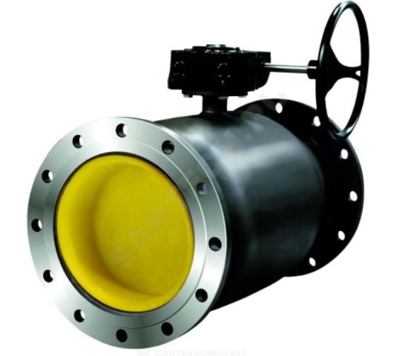 Изображение товара Шаровой кран LD сталь КШ.Ц.Ф.Р Ду 250 Ру16 фл с редуктором КШ.Ц.Ф.Р.250/200.016.Н/П.02 007-6082