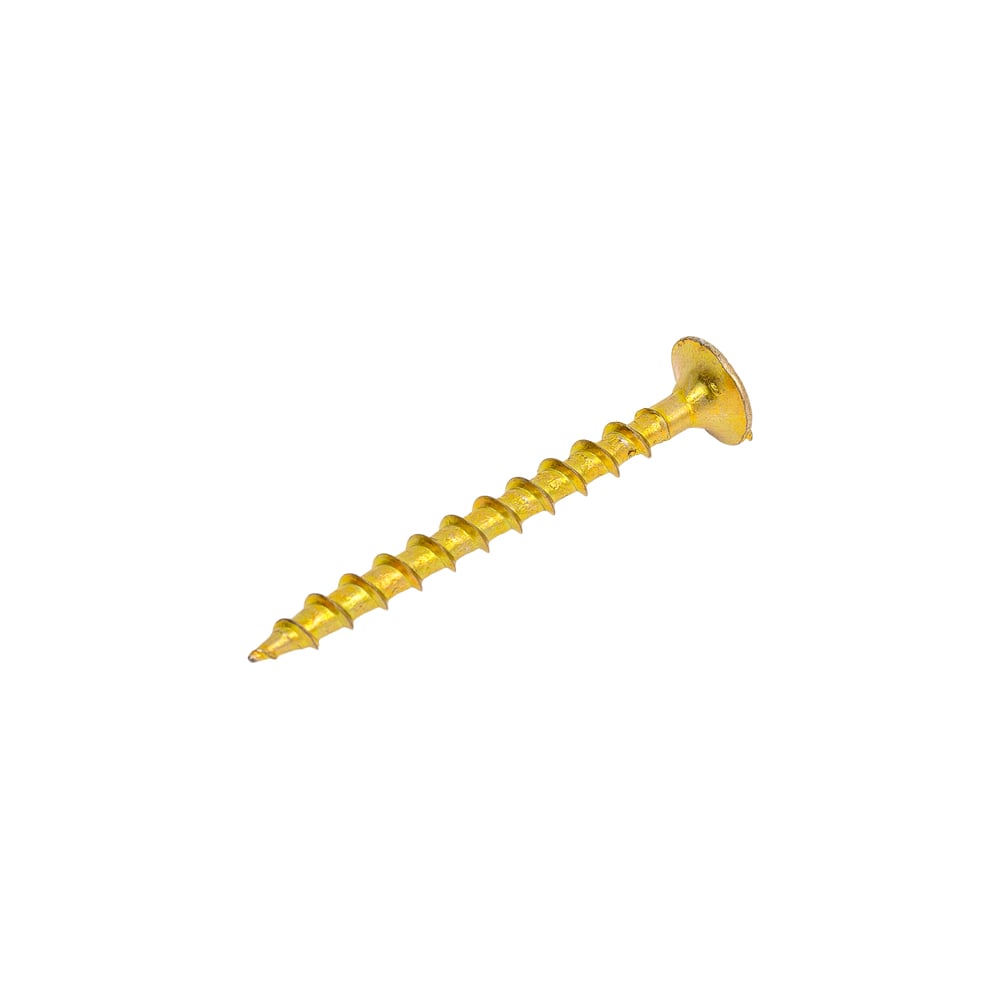 Изображение товара Саморез по дереву Dr. Bronz острый желтый цинк 3.5x41 мм 1 кг JC4110