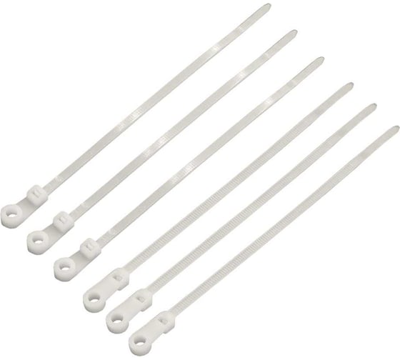 Изображение товара Стяжка пластиковая TWT нейлоновая, под винт, 4x150 мм, 100 шт. TWT-CVS-150