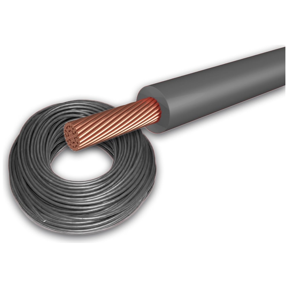 Изображение товара Кабель Pro Legend 16 мм, черный, 9 м - автомобильный силовой провод