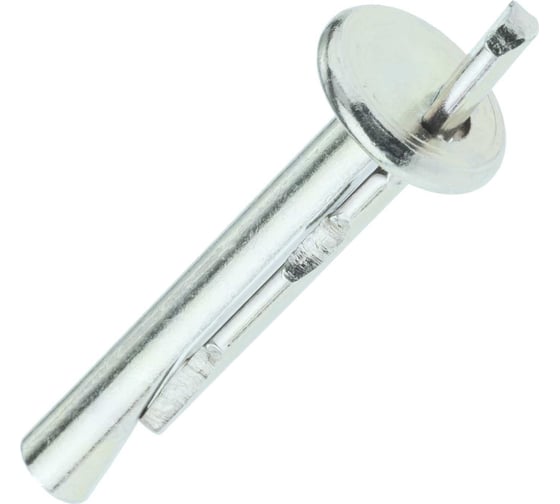 Изображение товара Анкер-клин Rizzel 6x40 белый цинк, 100 шт. 00-00445718