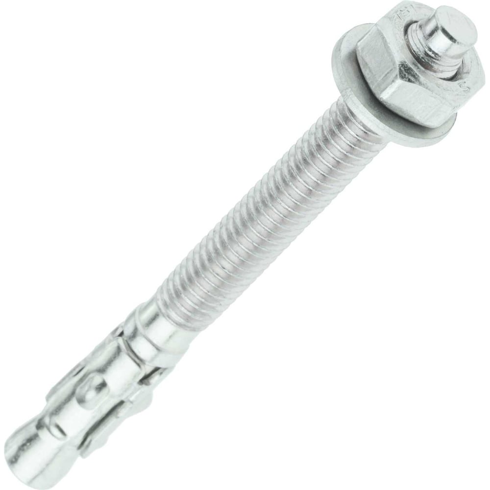 Изображение товара Анкер клиновой Rizzel 20x160 белый цинк, 12 шт. 00-00446920