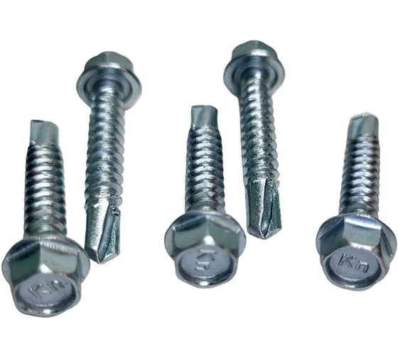 Изображение товара Саморез кровельный R2R цинк 7 мкм, без шайбы, 5,5x32 мм, 5 шт. 9400-скбш5532ф