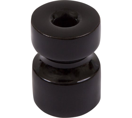 Изображение товара Изолятор МЕЗОНИНЪ CILINDRO, цвет - черный, 20шт/уп GE90025-05