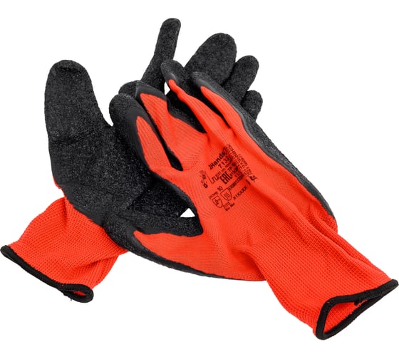 Изображение товара Перчатки 2Hands нейлон/латексное покрытие ладони и пальцев 7132 - 10