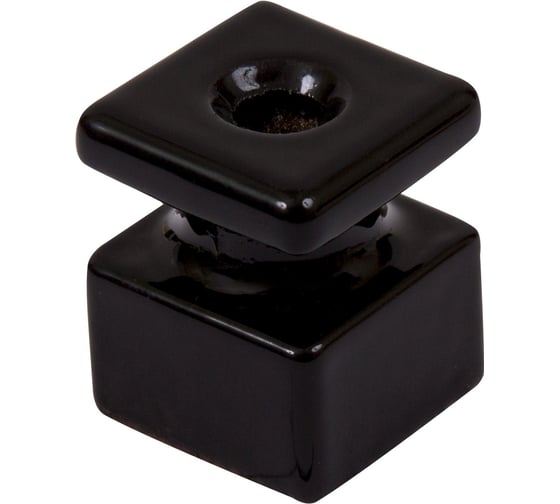 Изображение товара Изолятор МЕЗОНИНЪ Квадрат, цвет - черный GE80025-05