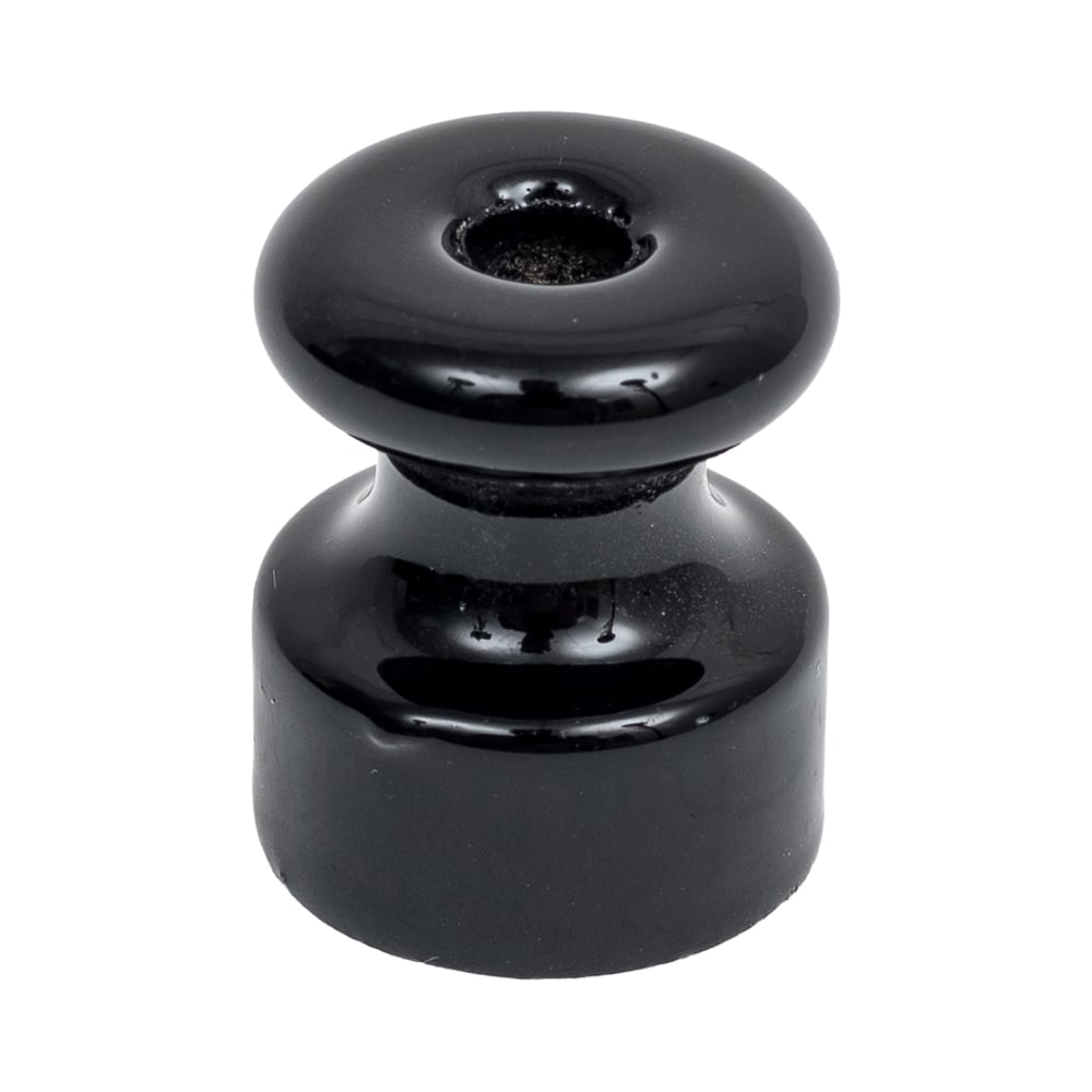 Изображение товара Изолятор МЕЗОНИНЪ универсальный, цвет - черный 40шт GE70025-05