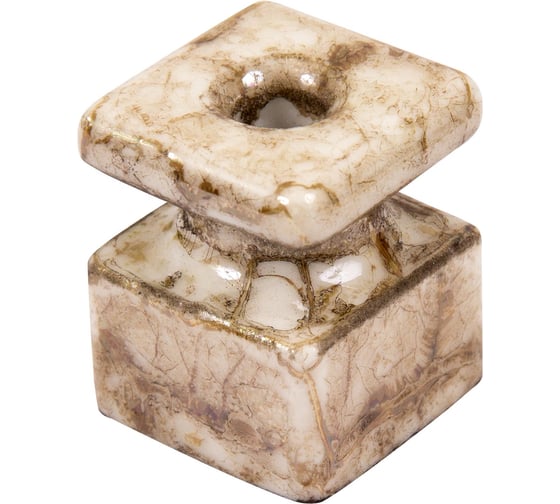 Изображение товара Изолятор МЕЗОНИНЪ Квадрат, цвет - мрамор GE80025-19