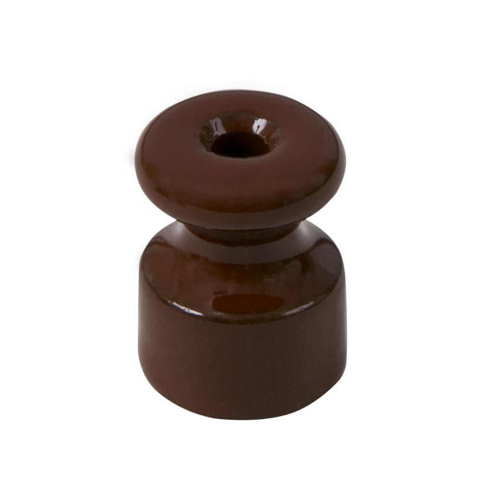 Универсальный изолятор Мезонинъ изолятор для провода electraline bironi керамика коричневый 10 шт