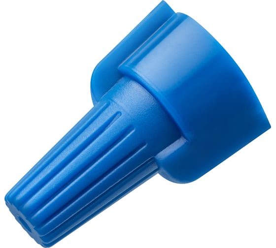 Изображение товара Соединительный изолирующий зажим Duwi СИЗ-Л-2, 12мм2, с лепестками, 10 шт./уп., синий 26670 9