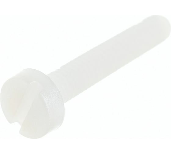 Изображение товара Винт с цилиндрической головкой со шлицем DINFIX DIN 84, полиамид, пластик, M8x40, 50 шт. 00-0004503