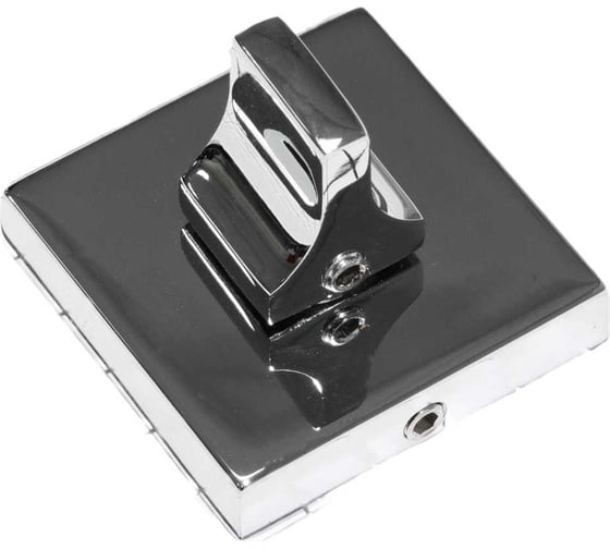 Изображение товара Поворотная кнопка Doorlock dl tk08/s/8/65 cp полированный хром, для задвижек, квадратная розетка, шпиндель 8x65 мм 73386