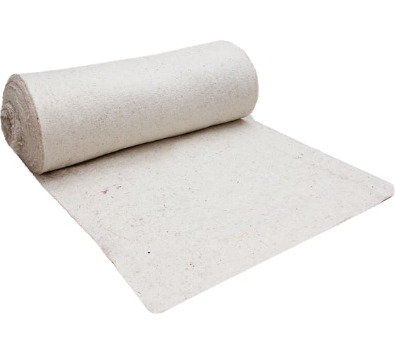 Изображение товара Нетканное, техническое холстопрошивное полотно DINFIX ХПП белый, 180 г, 0,8x25 м 00-0004425