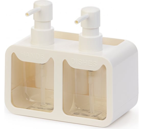 Изображение товара Дозатор для моющего средства и мыла ЗПИ "Альтернатива" белый И8924